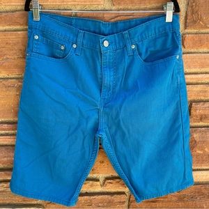 Levi’s 508 Denim Regular Blue Taper Casual Jean Shorts - Size 32